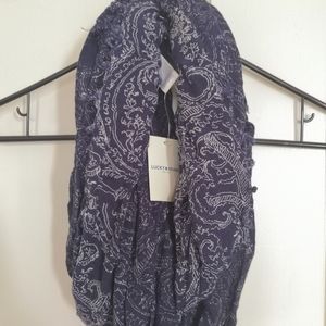Lucky Brand Paisley Loop Scarf